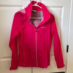 Columbia women’s rain jacket medium